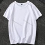 Wholesale Kids Basic Comfy Crew Neck Short Sleeve Loose Plain T-shirt preview