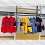 Wholesale Boys Splicing Sleeves Letter Print Graphic Hoodies preview