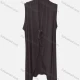 Wholesale Women's Casual Sleeveless Lace Up Plain Cardigan Bole Clothing Wholesale Market Liuhua