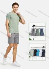 Wholesale Men's Athletic Short Sleeve Breathable Running T-shirts - Liuhuamall