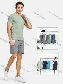 Wholesale Men's Athletic Short Sleeve Breathable Running T-shirts, LIUHUA CLOTHING WHOLESALE