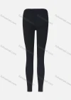 Wholesale Women's Athletic Reflective Stripes High Waist Yoga Elasticity Leggings - Liuhuamall