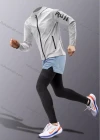 Wholesale Men's Running Suit With Mobile Phone, Winter Quick-drying Training Cycling Fitness Sports 2 Piece Set - Liuhuamall