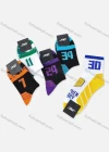 Wholesale Men's Casual Number Print Mid-calf Socks 10 Pairs - Liuhuamall