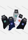 Wholesale Men's Casual Plain Letter Mid-calf Socks 10 Pairs - Liuhuamall