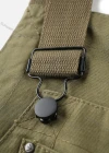 Wholesale Men's Splicing Suspenders American Colorblock Multiple Pockets Loose Fashion Cargo Denim Overalls - Liuhuamall
