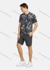 Wholesale Men's Casual Crew Neck Short Sleeve Allover Print T-shirts - Liuhuamall