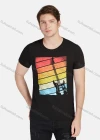 Wholesale Men's Casual Graphic Round Neck Short Sleeve Tee A1811# - Liuhuamall