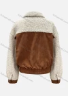 Wholesale Women's Casual Corduroy Splicing Fluff Button Down Fluffy Jacket - Liuhuamall