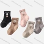 Wholesale Kid's Cute Graphic Crew Ankle Cotton Socks (10 Piece of Pack ) preview