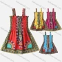 Wholesale Girls Causal Square Neck Sleeveless Folkloric Short Dress preview