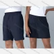 Wholesale Men's Athletic Workout Plain Elastic Waist Shorts Ss001# Navy Guangzhou Clothing Wholesale Market & Suppliers -LIUHUAMALL