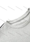 Wholesale Men's Short Sleeve Contrast Striped Casual Style T Shirt - Liuhuamall