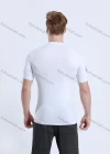 Wholesale Men's Athletic Workout Breathable Quick Dry Fitness Short Sleeve T-shirt JS12018# - Liuhuamall