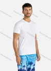 Wholesale Men's Cotton Basics Slim Fit Short Sleeve V Neck Plain T Shirt - Liuhuamall