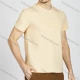Wholesale Men's Plain Letter Round Neck Short Sleeve Casual Slim Fit T-Shirt LY007# Yellow Clothing Wholesale Market Liuhua