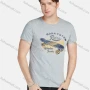 Wholesale Men's Casual Graphic Round Neck Short Sleeve Tee A1812# preview