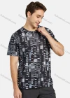 Wholesale Men's Casual Crew Neck Short Sleeve Allover Print T-shirts - Liuhuamall
