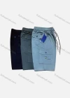 Wholesale Men's Casual 100%Cotton Plain Flap Pockets Drawstring Shorts - Liuhuamall