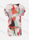 Wholesale Women's Lounge Round Neck Abstract Print Pajamas 2 Piece Set - Liuhuamall