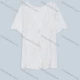 Wholesale Women's Vacation Beachwear Lace Up Sheer Lace Floral Plain Cover Up Cardgian 020# White Clothing Wholesale Market Liuhua
