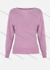 Wholesale Women's Casual Crew Neck Long Sleeve Plain Sweater - Liuhuamall