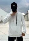 Wholesale Men's Casual Letter Print Drawstring Long Sleeve Kangaroo Pocket Hoodie - Liuhuamall