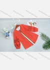 Wholesale Girl's Cute Round Neck Peasant Sleeve Embroidery Top - Liuhuamall