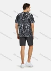 Wholesale Men's Casual Crew Neck Short Sleeve Allover Print T-shirts - Liuhuamall