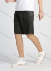 Wholesale Men's Casual Elastic Waist Geometric Print Bermuda Shorts With Zip Pocket - Liuhuamall