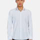 Men's Casual Plain Button Down Long Sleeve Collared Shirts 2020-024# White Clothing Wholesale Market -LIUHUA