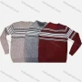 Wholesale Boy's Casual Striped Round Neck Long Sleeve Sweater preview