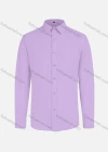 Wholesale Men's Business Plain Long Sleeve Shirt - Liuhuamall