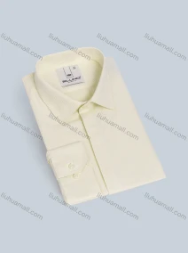 Wholesale Men's Formal Collared Long Sleeve Plain Button Down Shirt, LIUHUA CLOTHING WHOLESALE