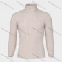 Wholesale Men's Casual Turtle Neck Slim Fit Rib-knit Plain Sweater preview