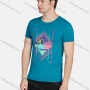 Wholesale Men's Casual Graphic Round Neck Short Sleeve Tee A1813# preview