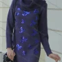 Wholesale Women's Causal Turtleneck Long Sleeve Sequin Short Dress 3015# preview