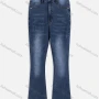Wholesale Women's Casual Distressed Flared Leg Jeans With Pockets preview