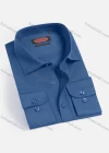 Wholesale Men's Casual Plain Button Down Collared Long Sleeve Shirts K002-7# - Liuhuamall