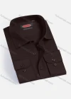 Wholesale Men's Casual Plain Button Down Collared Long Sleeve Shirts K002-7# - Liuhuamall