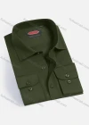 Wholesale Men's Casual Plain Button Down Collared Long Sleeve Shirts K002-7# - Liuhuamall