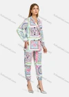 Wholesale Women's Fashion 2 Piece Roll Neck Button Front Long Sleeve Blazer and Cropped Ankle-Tie Pant - Liuhuamall