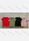 Wholesale Boy's Casual Collared Short Sleeve Contrast Polo Shirt - Liuhuamall