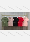 Wholesale Boy's Casual Collared Short Sleeve Letter Polo Shirt - Liuhuamall