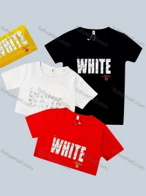 Wholesale Boy's Casual Crew Neck Short Sleeve Letter T-shirt, LIUHUA CLOTHING WHOLESALE