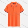 Wholesale Unisex 180g Basics Stripe Trim Plain Short Sleeve Polo Shirt Q11LS# preview