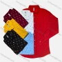 Wholesale Men's Long Sleeve Allover Print Button Down Casual Shirt preview