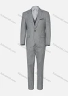 Wholesale Men's Business Plain One Button Pockets Lapel Slim Fit Blazer & Vest & Trousers 3 Piece Sets - Liuhuamall