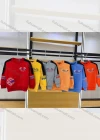 Wholesale Boys Round Neck Black Stripe Sleeves Print Sweatshirt - Liuhuamall