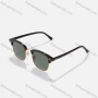 Wholesale Tortoiseshell Semi-Rimless Solid Lenses Sunglasses preview